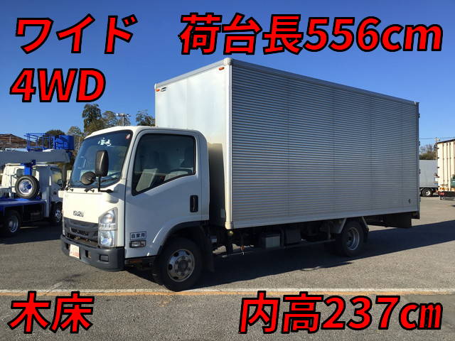 ISUZU Elf Aluminum Van TKG-NPS85AN 2015 335,048km