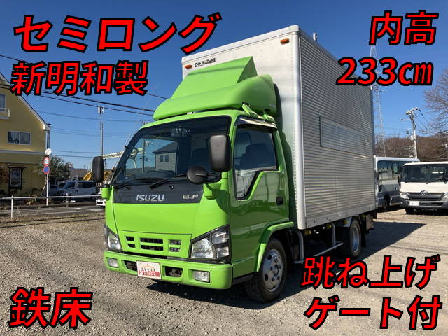 ISUZU Elf Aluminum Van PB-NKR81N 2005 430,231km