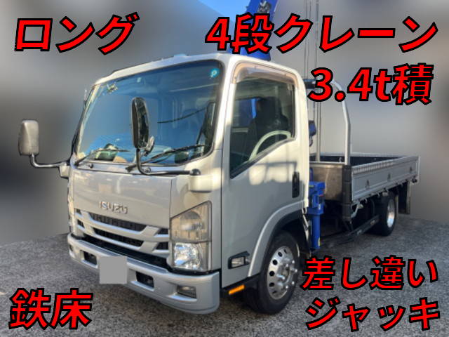 ISUZU Elf Truck (With 4 Steps Of Cranes) TPG-NPR85AR 2018 231,509km