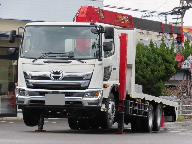 HINO Ranger Self Loader (With 4 Steps Of Cranes) 2KG-GK2ABA 2023 2,000km