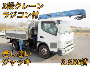 MITSUBISHI FUSO Canter Truck (With 3 Steps Of Cranes) TKG-FEB90 2013 560,020km_1