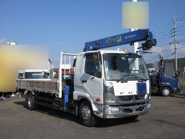MITSUBISHI FUSO Fighter Truck (With 4 Steps Of Cranes) QKG-FK62FZ 2014 123,000km