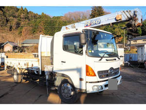 HINO Ranger Truck (With 4 Steps Of Cranes) ADG-FE7JKWA 2005 -_1