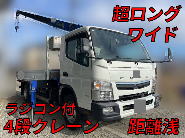 MITSUBISHI FUSO Canter Truck (With 4 Steps Of Cranes) TPG-FEB90 2017 7,186km