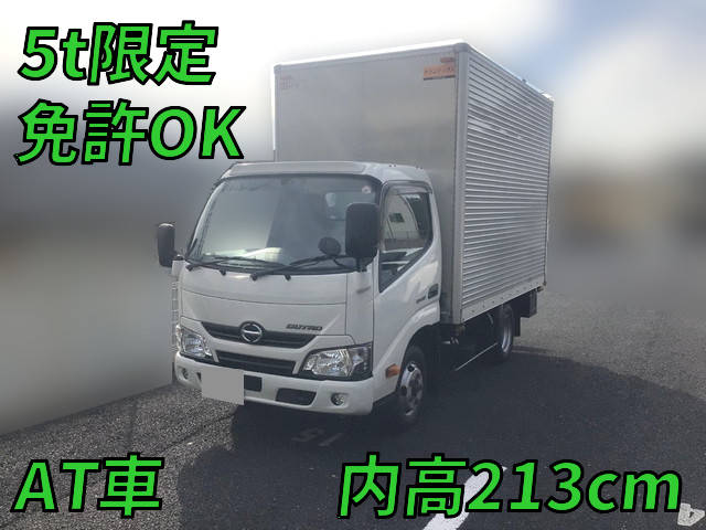 HINO Dutro Aluminum Van TKG-XZC605M 2016 124,089km