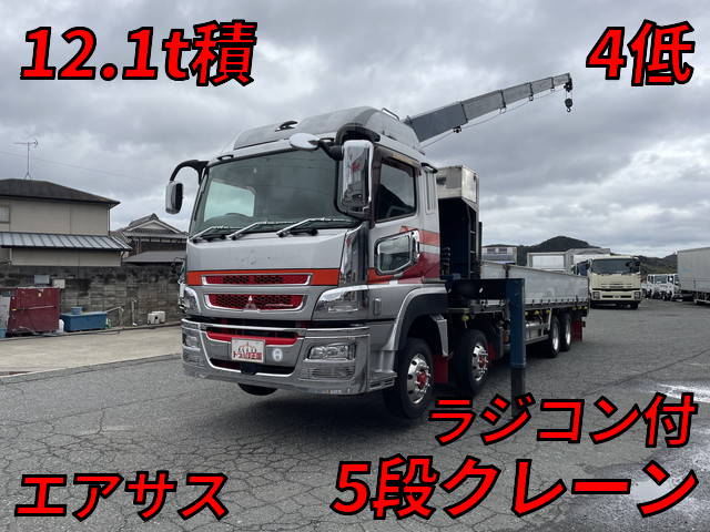 MITSUBISHI FUSO Super Great Truck (With 5 Steps Of Cranes) QKG-FS54VZ 2012 349,004km