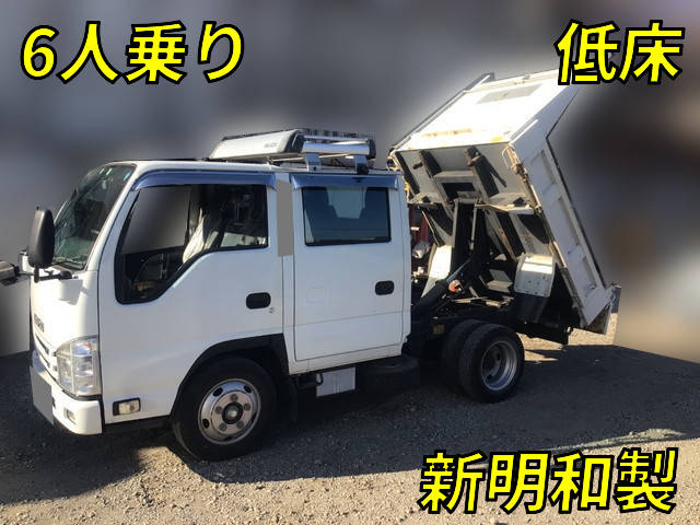 ISUZU Elf Double Cab Dump TPG-NJR85AD 2016 38,942km