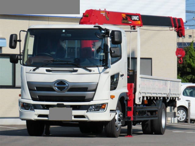 HINO Ranger Truck (With 4 Steps Of Cranes) 2KG-FE2ACA 2023 2,579km
