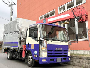 ISUZU Elf Truck (With 6 Steps Of Cranes) TKG-NPR85AR 2013 301,000km_1