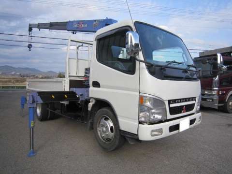 MITSUBISHI FUSO Canter Truck (With 4 Steps Of Cranes) PA-FE72DEV 2004 103,545km