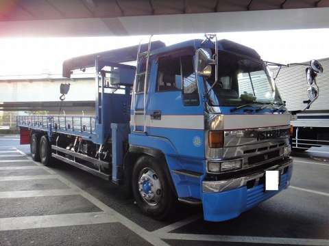 ISUZU Giga Truck (With 3 Steps Of Cranes) U-CXM72V 1994 694,000km