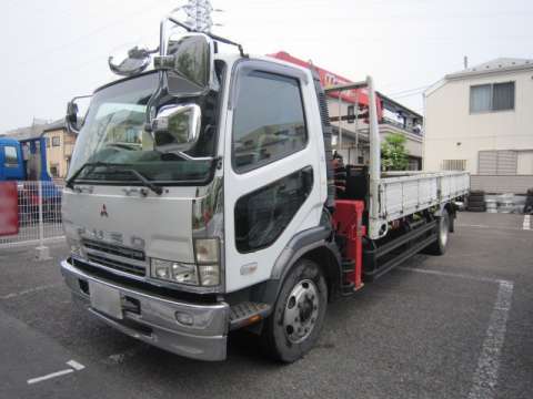 MITSUBISHI FUSO Fighter Truck (With 4 Steps Of Cranes) KK-FK71HJY 2003 417,637km