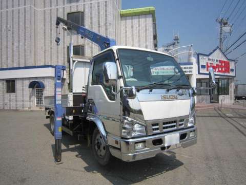 ISUZU Elf Self Loader (With 3 Steps Of Cranes) PB-NKR81AR 2006 42,187km