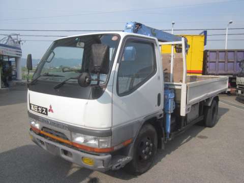 MITSUBISHI FUSO Canter Truck (With 3 Steps Of Cranes) U-FE537EV 1994 76,356km