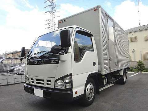 ISUZU Elf Aluminum Van PB-NKR81AN 2004 105,185km