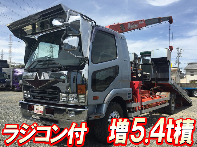 MITSUBISHI FUSO Fighter Safety Loader (With 3 Steps Of Cranes) KK-FK61HJY 2000 23,018km