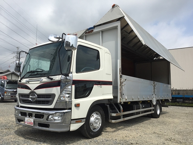 HINO Ranger Aluminum Wing PB-FD8JLFG 2006 270,603km