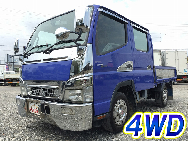 MITSUBISHI FUSO Canter Guts Double Cab PDG-FD70B 2007 104,650km