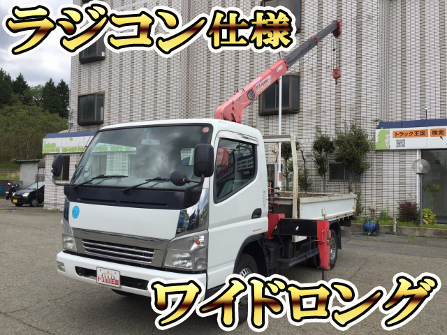 MITSUBISHI FUSO Canter Truck (With 3 Steps Of Unic Cranes) PDG-FE82D 2009 197,388km