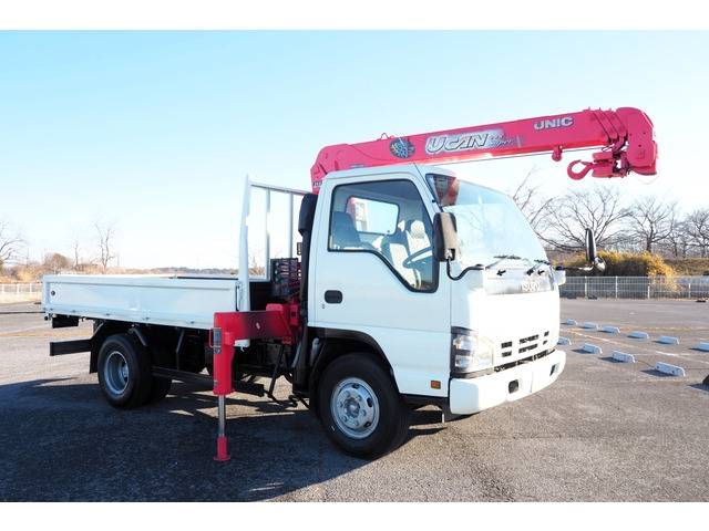 ISUZU Elf Truck (With 4 Steps Of Cranes) PA-NPR81N 2006 29,000km