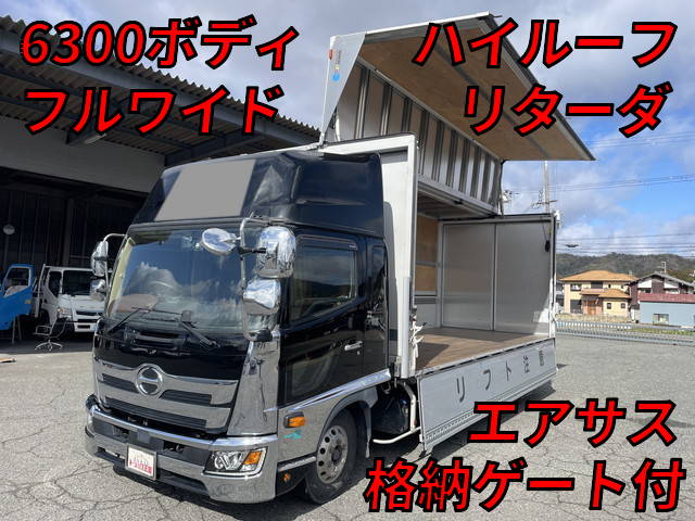 HINO Ranger Aluminum Wing 2PG-FD2ABG 2019 440,424km