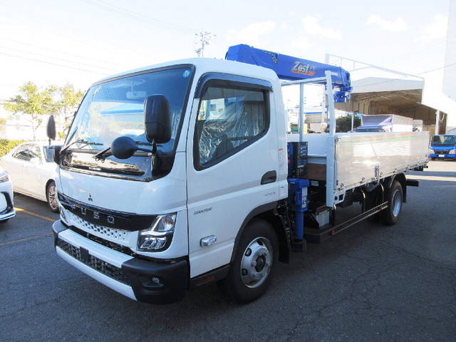 MITSUBISHI FUSO Canter Truck (With 4 Steps Of Cranes) 2PG-FEB90 2023 1,800km