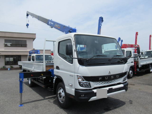 MITSUBISHI FUSO Canter Truck (With 4 Steps Of Cranes) 2PG-FEB80 2023 1,000km