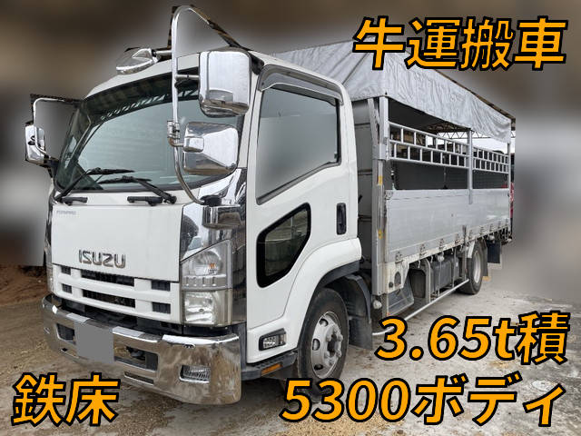 ISUZU Forward Cattle Transport Truck PKG-FRR90S2 2008 610,062km