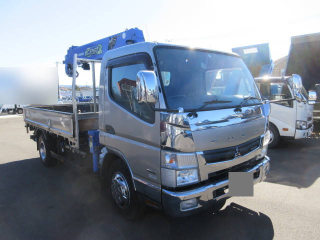 MITSUBISHI FUSO Canter Truck (With 6 Steps Of Cranes) TKG-FEB80 2015 69,604km