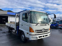 HINO Ranger Truck (With 5 Steps Of Cranes) BKG-FD7JLYA 2008 266,900km_3