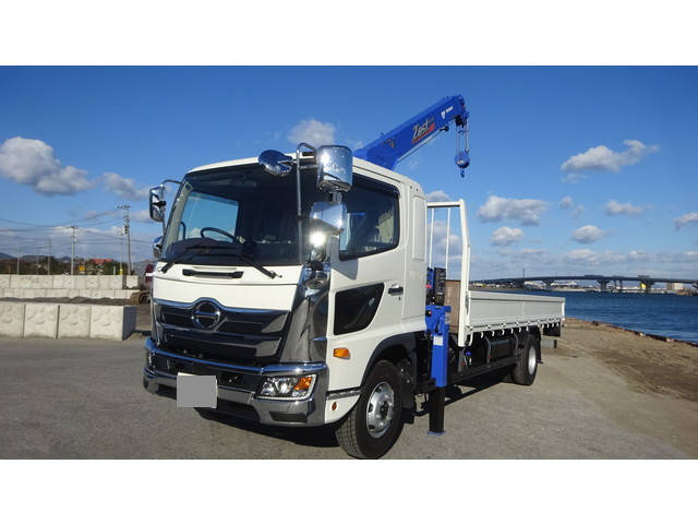 HINO Ranger Truck (With 4 Steps Of Cranes) 2PG-FD2ABA 2023 269km