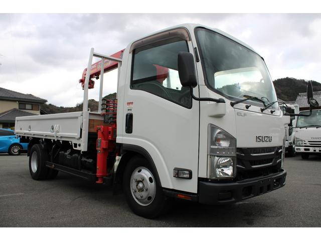 ISUZU Elf Truck (With 4 Steps Of Cranes) TPG-NMR84AR 2015 27,000km