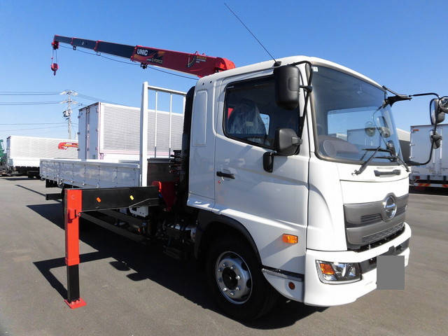 HINO Ranger Truck (With 4 Steps Of Cranes) 2KG-FE2ACA 2023 1,000km