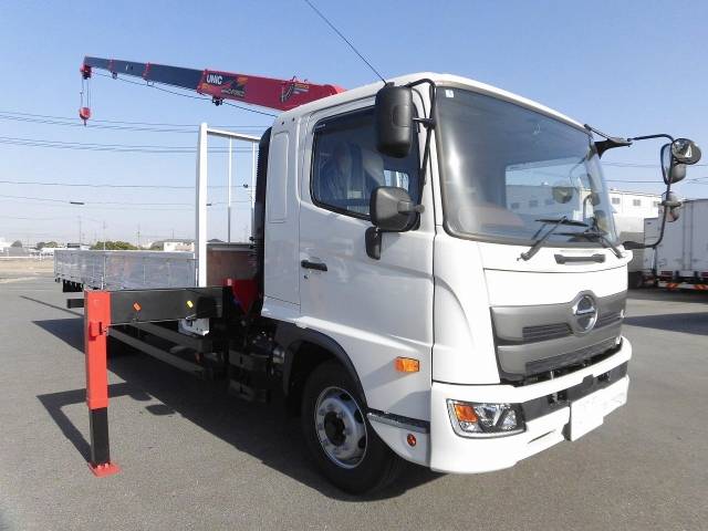 HINO Ranger Truck (With 4 Steps Of Cranes) 2KG-FE2ACA 2023 1,000km