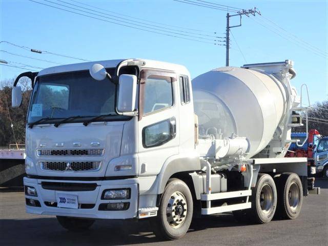 MITSUBISHI FUSO Super Great Mixer Truck QKG-FV60VX 2015 231,000km