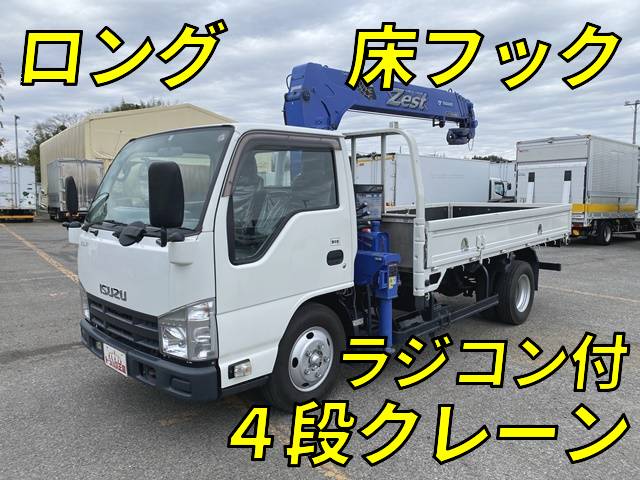 ISUZU Elf Truck (With 4 Steps Of Cranes) TKG-NKR85AR 2015 39,405km