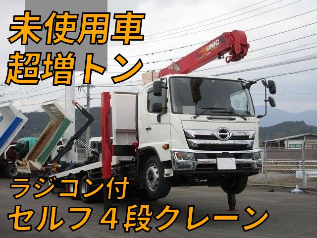 HINO Ranger Self Loader (With 4 Steps Of Cranes) 2KG-GK2ABA 2023 1,000km