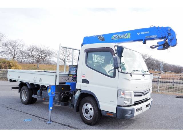 MITSUBISHI FUSO Canter Truck (With 4 Steps Of Cranes) TKG-FEB50 2014 34,000km