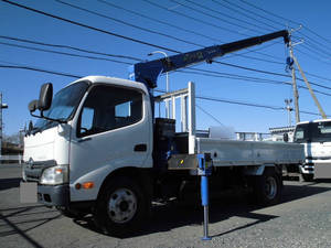 HINO Dutro Truck (With 3 Steps Of Cranes) SKG-XZU650M 2012 68,018km_1