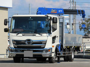 HINO Ranger Truck (With 4 Steps Of Cranes) 2KG-FD2ABA 2023 2,000km_1