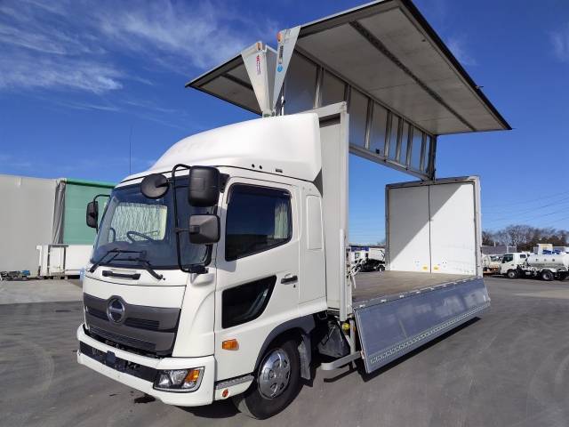 HINO Ranger Aluminum Wing 2PG-FD2ABA 2018 323,000km