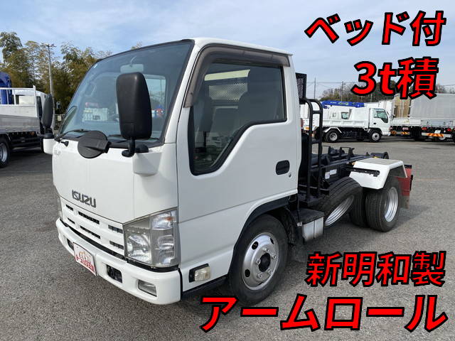 ISUZU Elf Arm Roll Truck TKG-NKR85AN 2013 125,154km