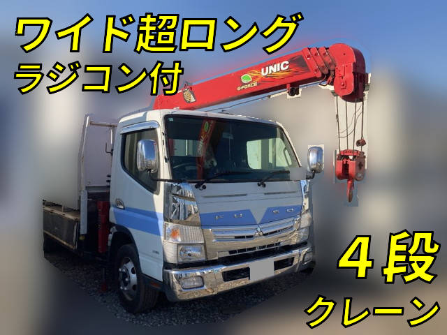 MITSUBISHI FUSO Canter Truck (With 4 Steps Of Cranes) TPG-FEB80 2018 210,879km
