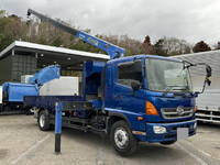 HINO Ranger Truck (With 4 Steps Of Cranes) QKG-FE7JLAA 2012 556,431km_3