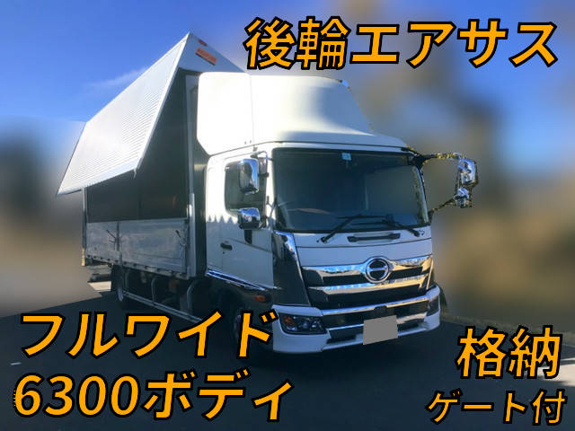 HINO Ranger Aluminum Wing 2PG-FD2ABG 2017 123,309km