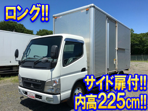 MITSUBISHI FUSO Canter Aluminum Van PDG-FE72D 2010 100,679km_1