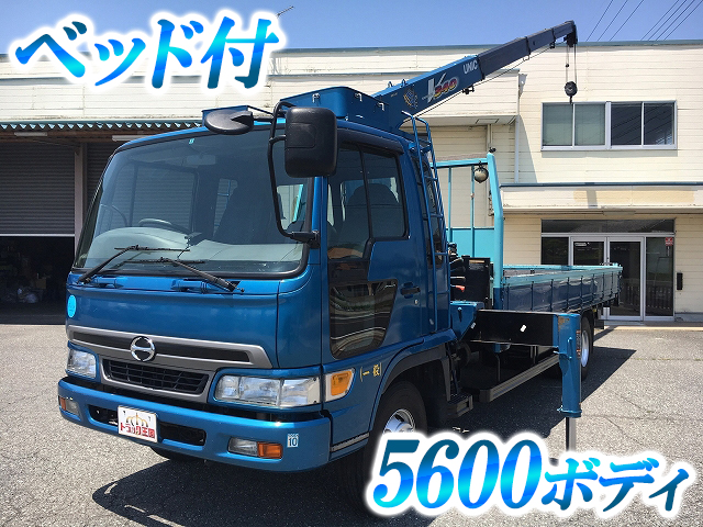 HINO Ranger Truck (With 4 Steps Of Unic Cranes) KK-FD1JLDA 2001 183,228km