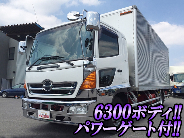 HINO Ranger Aluminum Van BDG-FD8JLWA 2007 614,564km