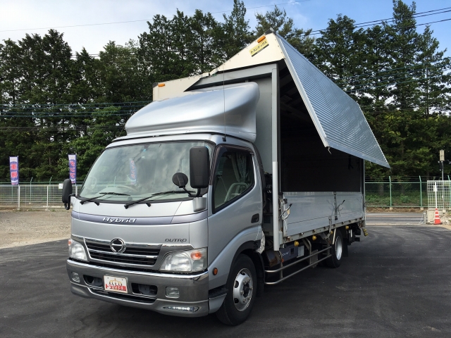 HINO Dutro Aluminum Wing BJG-XZU424M 2008 197,616km