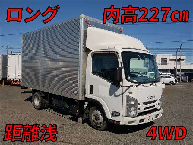 ISUZU Elf Aluminum Van TPG-NMS85AN 2018 5,245km